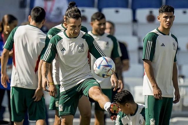 Andrés Guardado vuelve al entrenamiento para México vs Arabia Saudita