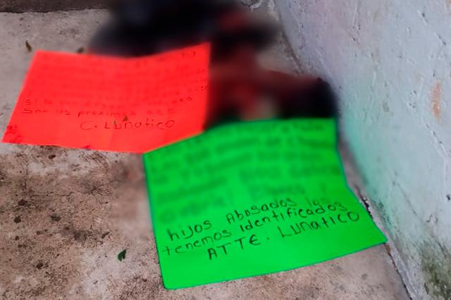 Dejan cuerpos desmembrados en Ayotoxco de Guerrero