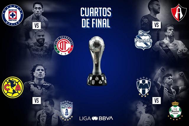 Liga MX: Definen fechas y horarios para los cuartos de final