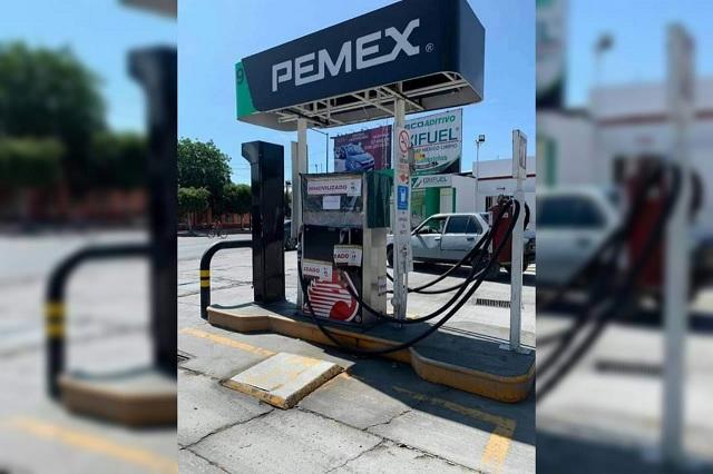 Inmovilizan bombas de gasolina por despachar litros incompletos en Tehuacán